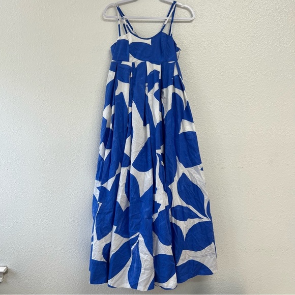 By Anthropologie Printed Babydoll Smock Maxi Dress Size XS *Flawed* - Picture 4 of 11